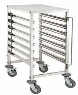 Stainless steel rack trolleys