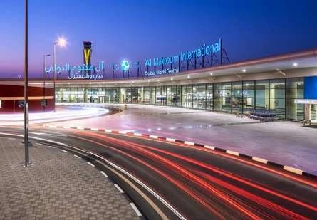 Al Maktoum International Airport in Jebel Ali, Dubai, UAE, as pictured in the supplied company profile
