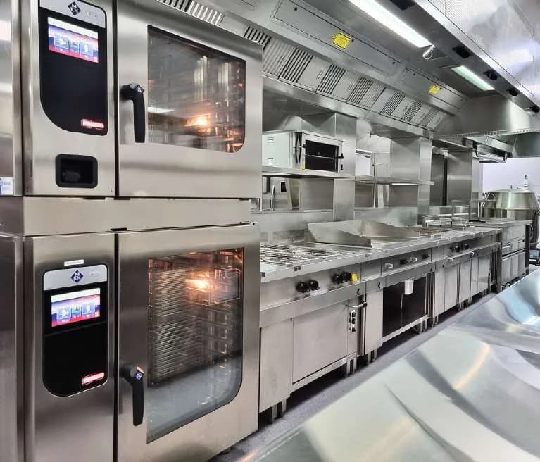 Combination oven line